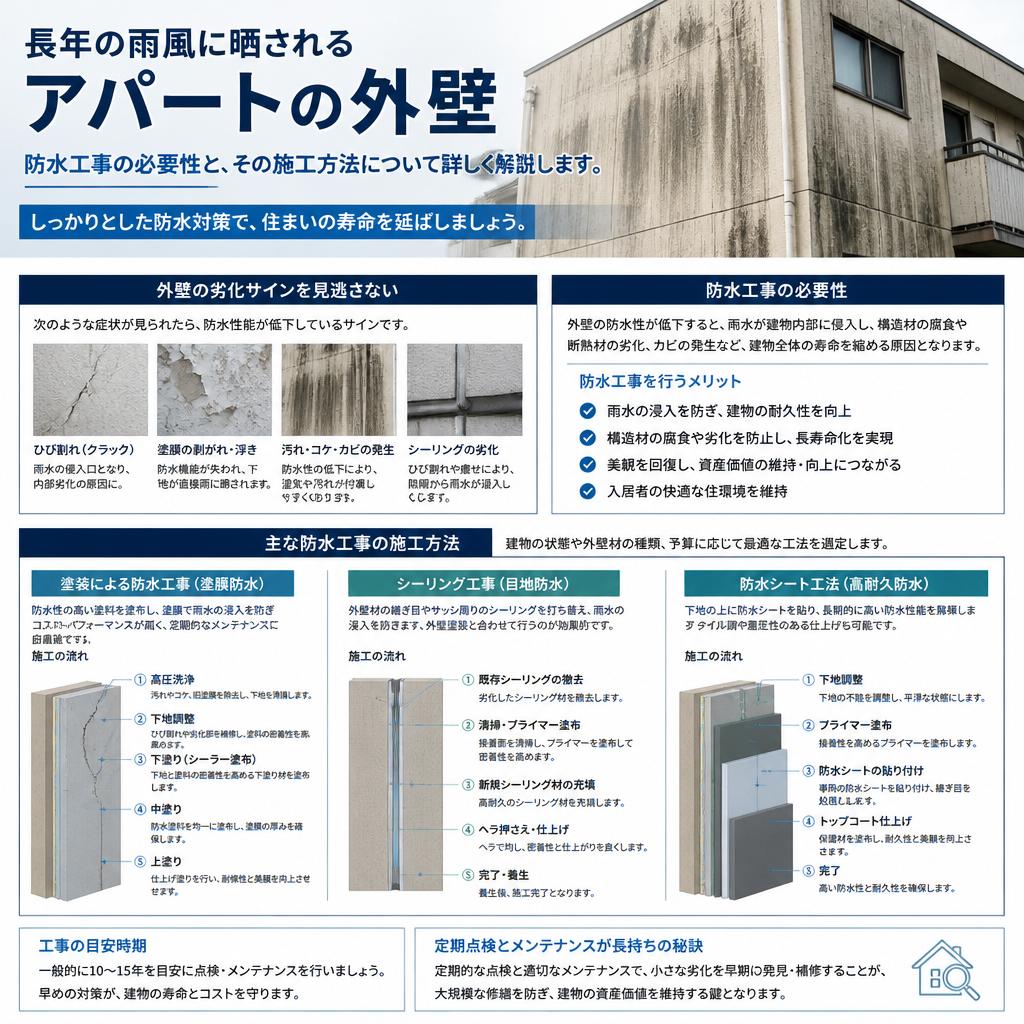 2. 安心・安全の防水工事