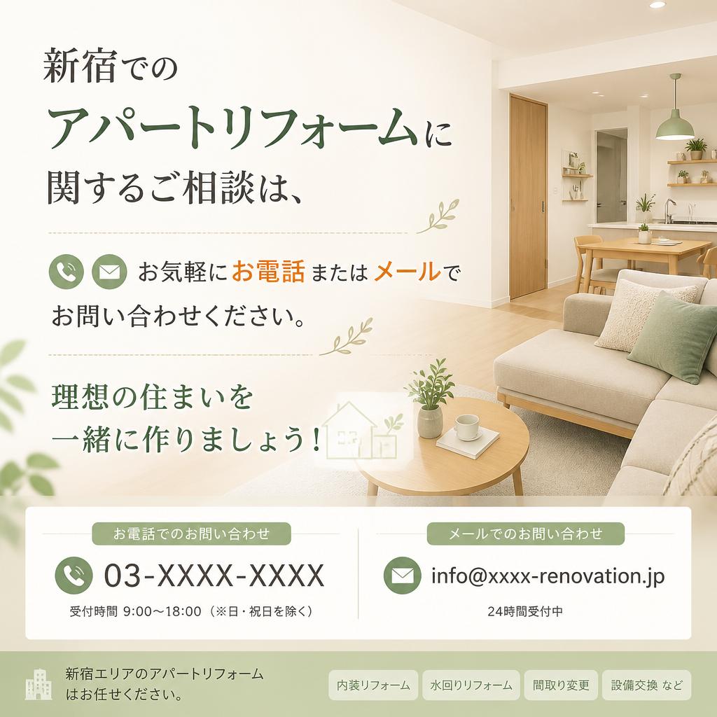 今すぐお問い合わせを！