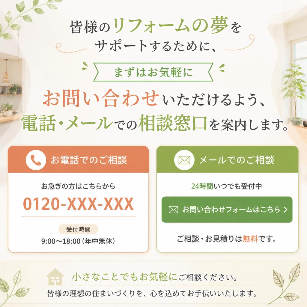 7. お問い合わせ・初回相談のご案内