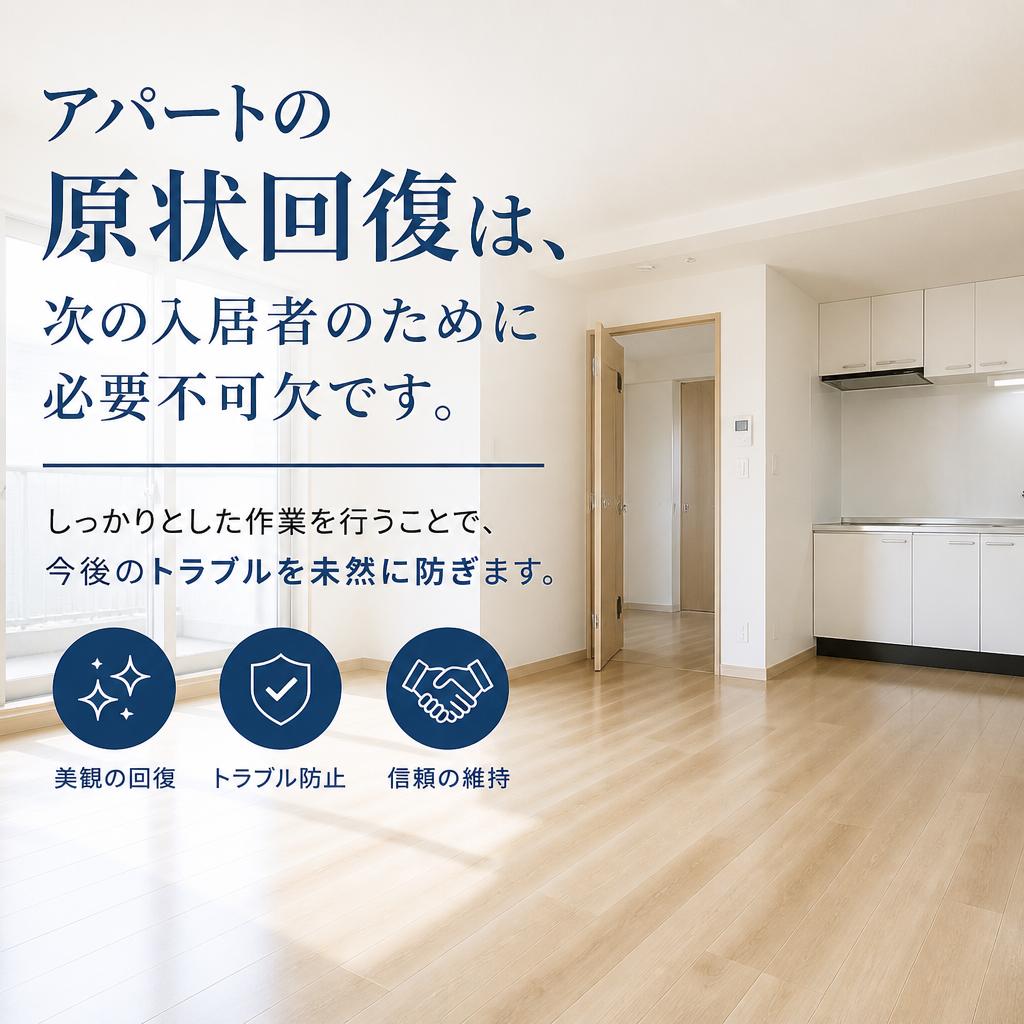 原状回復の重要性とは？