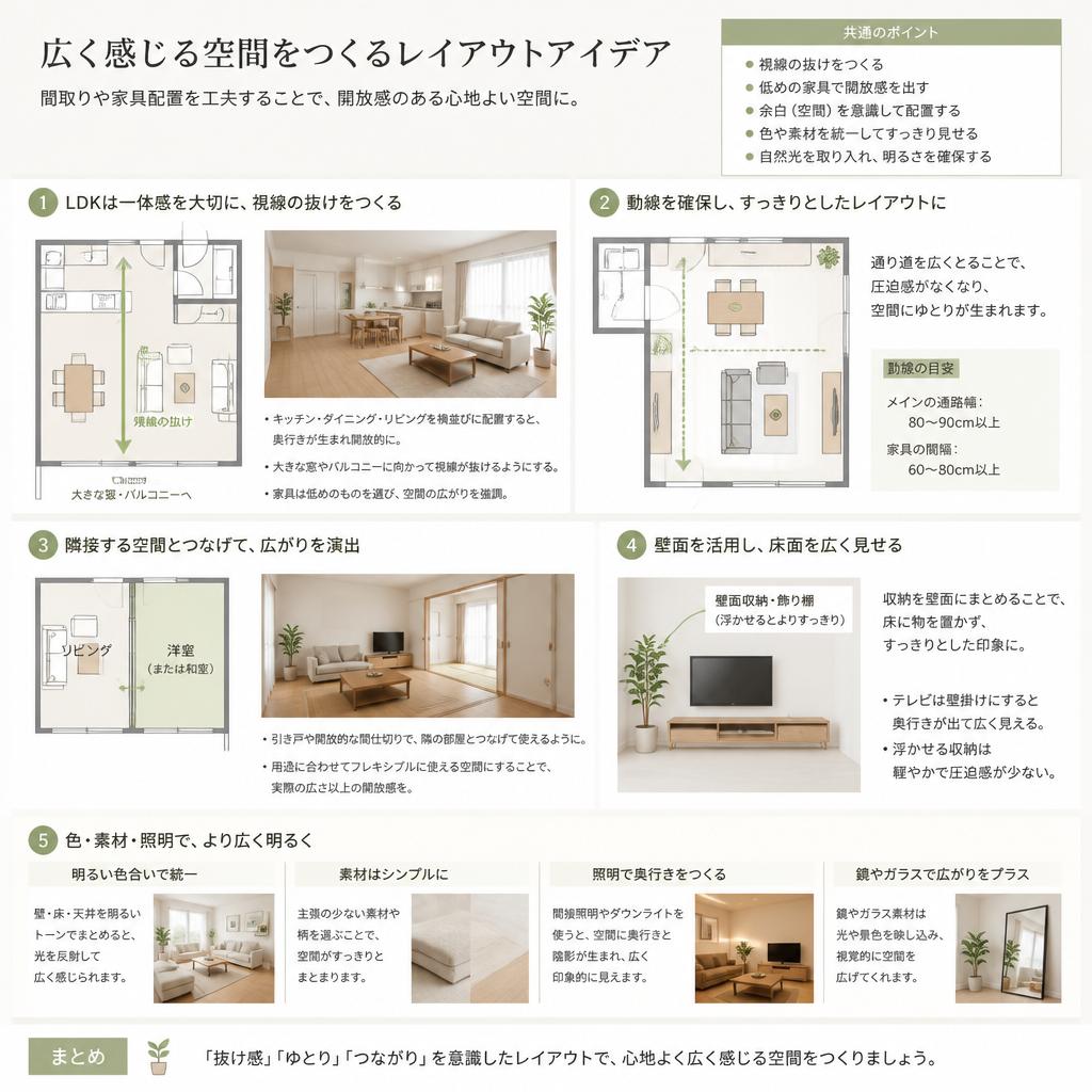 4. 空間を最大限に活かすレイアウト