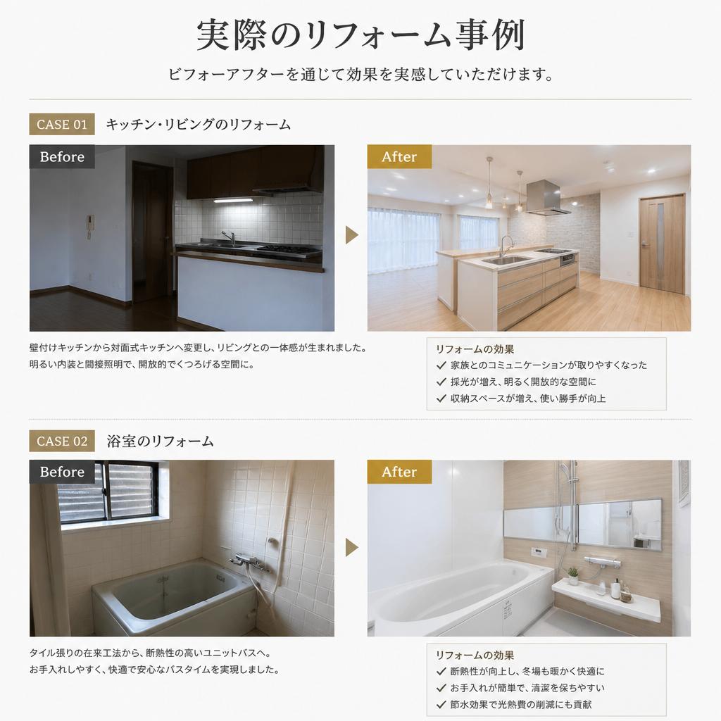 施工事例の紹介